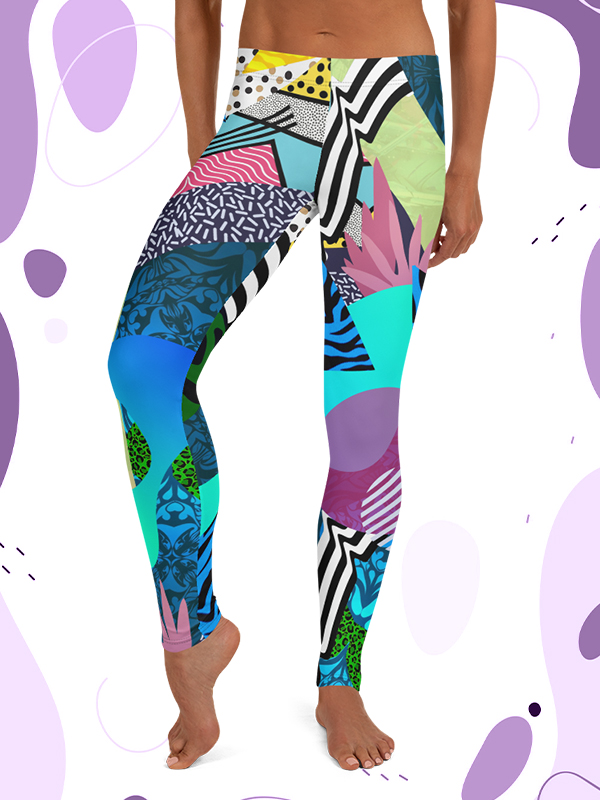 'Pop Up' Hand-Made Leggings | Psychedelic Magazine